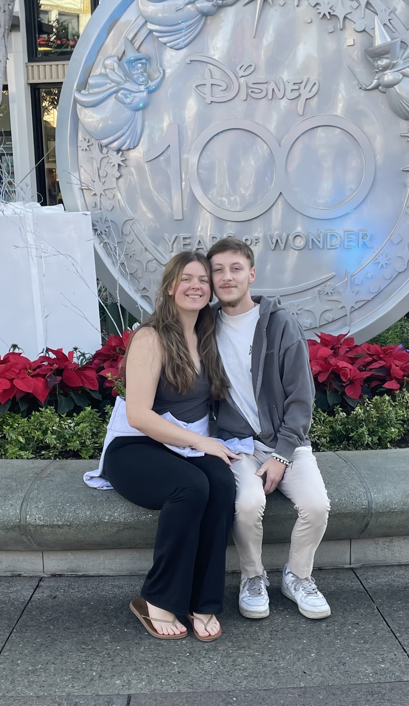 Tristen and Renee at Disney